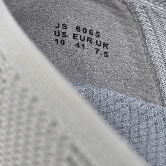 Comfort & Soft Gray Stretch Material Gray Women's Flat Shoes 10 - Picture 5 of 5